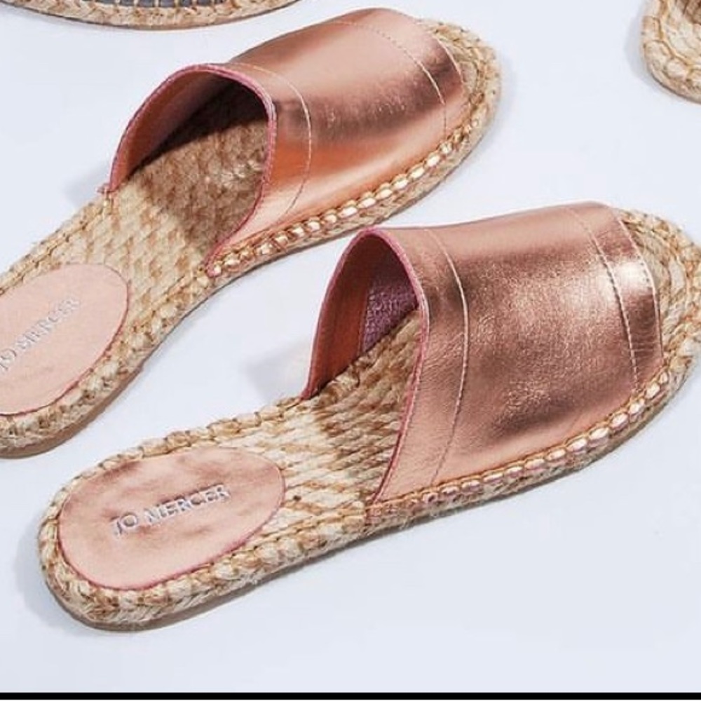 Rose Gold Slides - Picture 1 of 2
